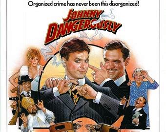 Movie Poster Johnny Dangerously - Etsy