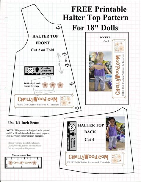 Free Doll Dress Pattern