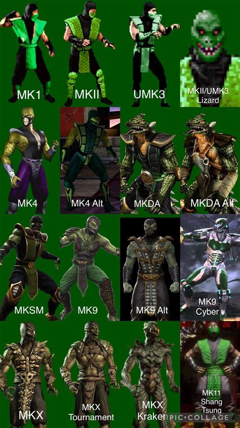 Mortal Kombat 9 Cyber Reptile