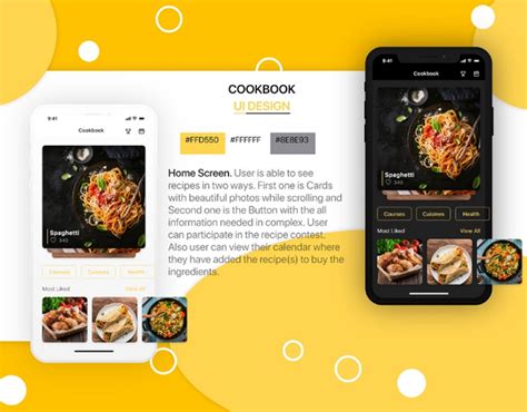 Cookbook Ui Presentation On Behance