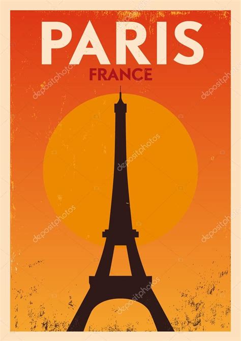 Typographic Paris City Poster Design Stock Vector Image By Kursatunsal