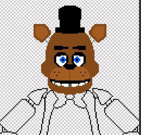 Freddy Fazbear Pixel Art Fnaf Amino [ Español ] Amino