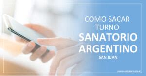 Sanatorio Argentino Sacar Turnos Online Y WhatsApp