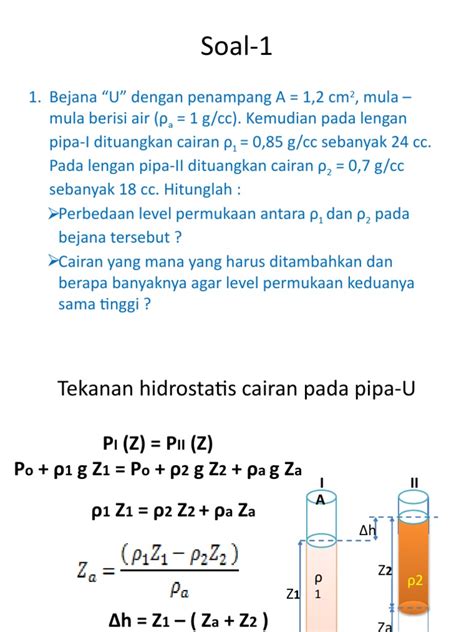 Soal Jawab Tekanan Hidrostatis Pdf
