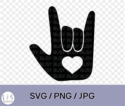 Sign Language I Love You Clipart Sign