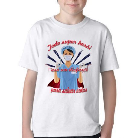 Emporio Dutra Camiseta Infantil Enfermagem Dom Ci Ncia