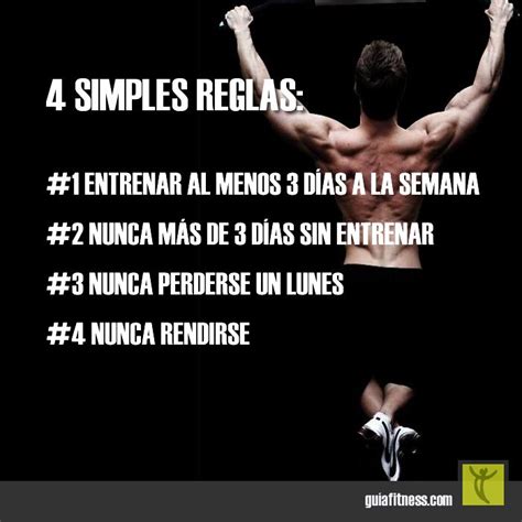 4 Simples Reglas Para Lograr Tus Objetivos Deporte Motivacion