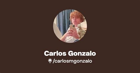 Carlos Gonzalo Twitter Instagram Linktree