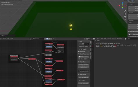 Upbge Logic Nodes Templates Game Engine Resources Blender