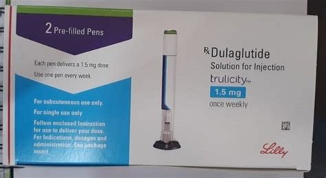 Trulicity 1 5mg Pre Filled Pen At 2300 Pack Trulicity Pen Injection