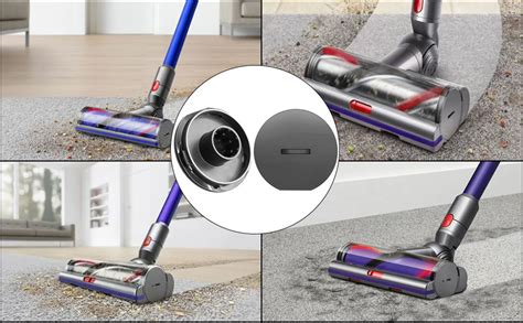 DianSung 2 pièces accessoires Embout de brosse à rouleau pour Dyson V7