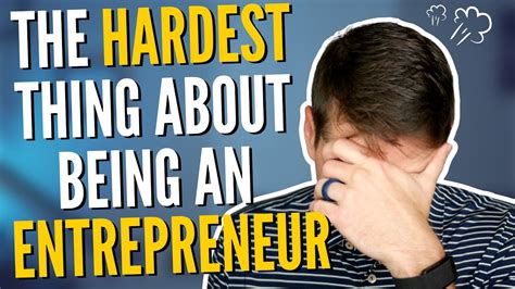 The Hardest Part About Entrepreneurship Ep The Sweaty Startup