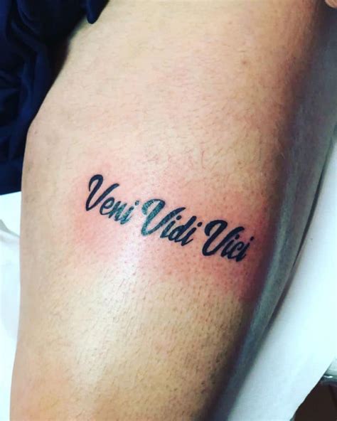 101 Amazing Veni Vidi Vici Tattoo Ideas That Will Blow Your Mind