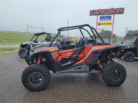 New 2022 Polaris RZR XP 1000 Trails Rocks Matte Orange Rust Utility