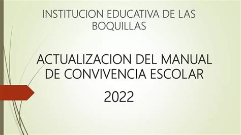 Ruta de Atención Integral para la convivencia escolar pptx