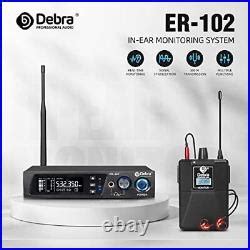 D Debra Audio PRO ER 102 UHF Single Channel Wireless In Ear Monitor