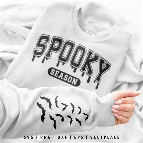 Spooky Season Svg Bat Halloween Svg Vectplace