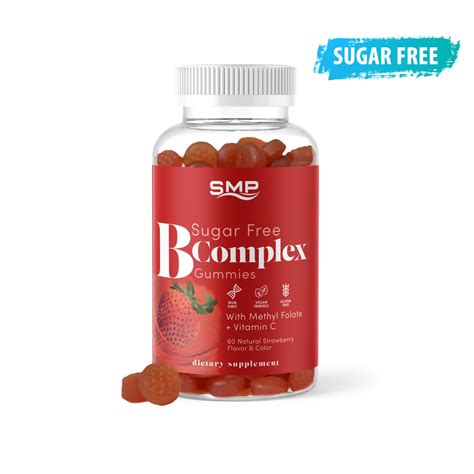 Private Label Sugar Free B Complex Multivitamin Gummies Smp Nutra