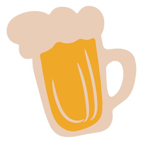 Dise O Png Y Svg De Icono De Jarra De Cerveza Espumosa Para Camisetas