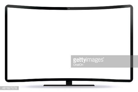 Curved Screen Stock Vector | Royalty-Free | FreeImages