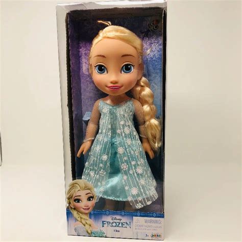 the frozen princess doll is in its box