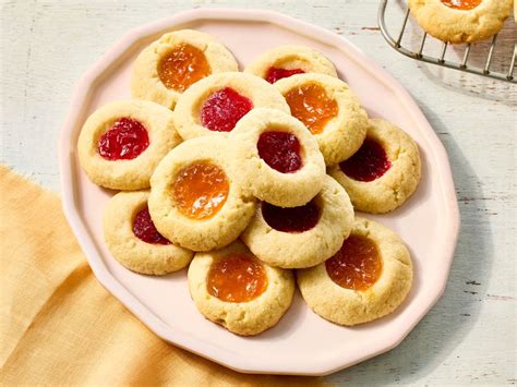 Jam Filled Butter Cookies Recipe