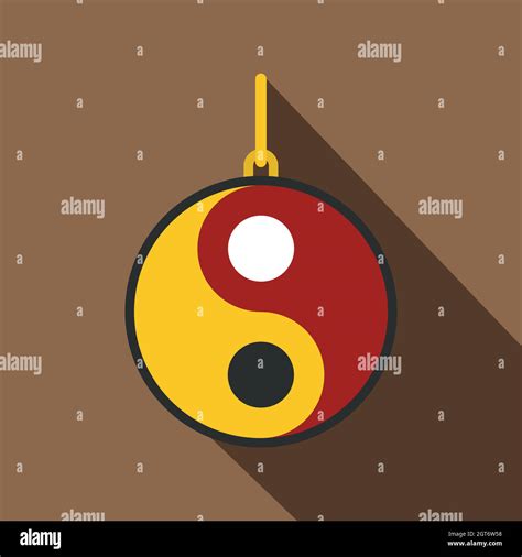 Ying Yang símbolo de armonía y balance icono Imagen Vector de stock Alamy