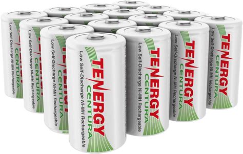 Buy Tenergy Centura V Nimh Rechargeable D Battery Mah Low Self