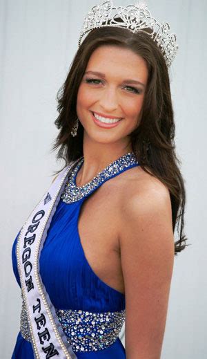 Amild Roulast Year Old Kayla Roush Was Crowned Miss Oregon Teen Usa