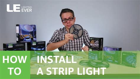 How To Install Led Strip Lights The Easiest Video Guide Everyone Can Diy Youtube