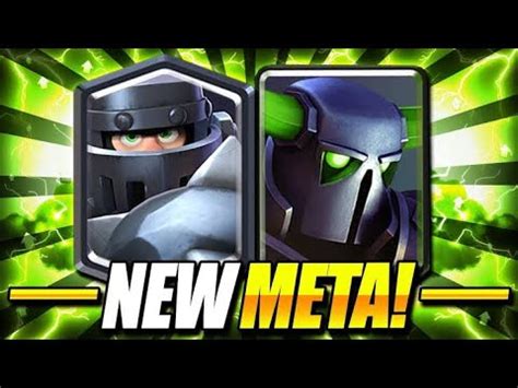 New Pekka And Mega Knight Deck Clash Royale Youtube