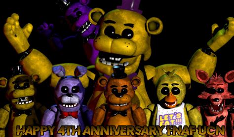 C4dr14 Happy 4th Anniversary Fnaf Ucn By Springshow3 On Deviantart