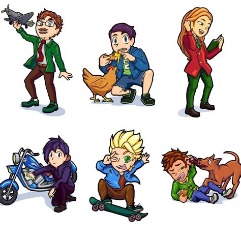 Stardew Valley Art The Bachelors Harvey Shane Elliott Sebastian