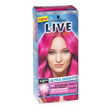 Schwarzkopf Live Ultra Brights Or Pastel Shocking Pink 093 Semi