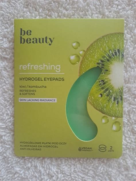 Be Beauty Refreshing Hydrogel Eyepads Kiwi Kombucha INCI Beauty