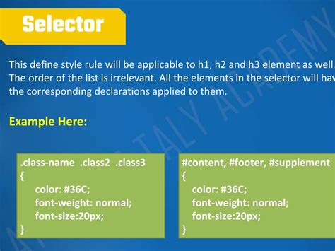 Ppt Introduction To Css Syntax And Selectors Lesson 2 Powerpoint Presentation Id 7567464