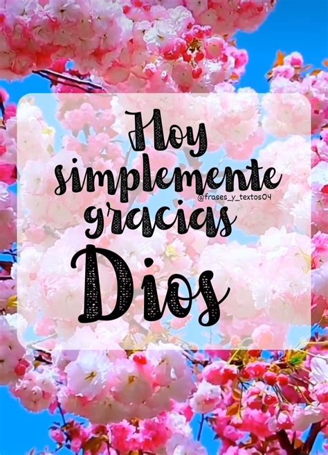 Gracias Dios 💓 En 2024 Frases De Bendiciones Gracias Dios Imagenes Hermosas Para Whatsapp