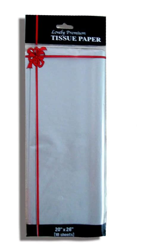 silver metallic tissue paper gift wrapping paper decoration celebration ...