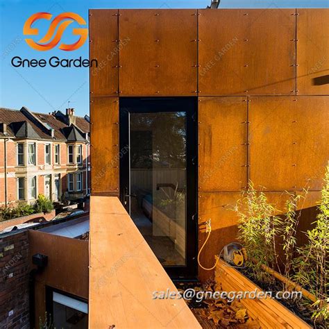 China Manual Rusty Corten Steel Wall Cladding Manufacturers Kilang