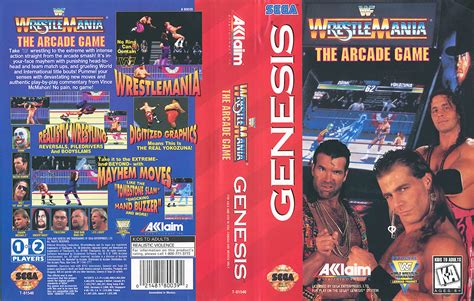 Wwf Wrestlemania The Arcade Game Factory Clearance Pinnaxis