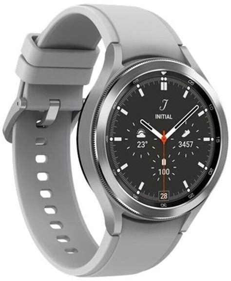 Samsung Galaxy Watch4 Classic 46 mm 4G argenté au meilleur prix sur