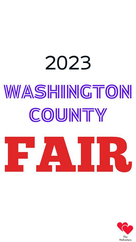 Washington County Fair 2023 — The Hofreiters