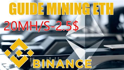 How To Mining ETH Binance Pool Phoenixminer 20Mh S Earn 2 5 Per Day