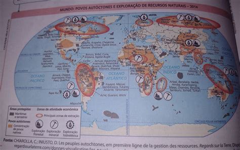 Explore Analise A Rela O Entre A Localiza O Dos Povos Aut Ctones E As