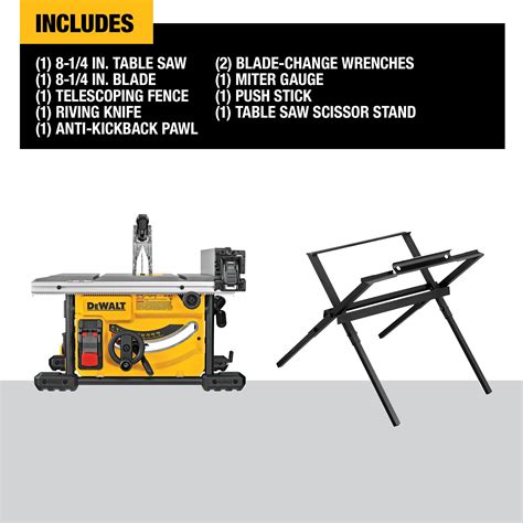 DEWALT 15 Corded 10 Job Site Table Saw With Rolling 40 OFF