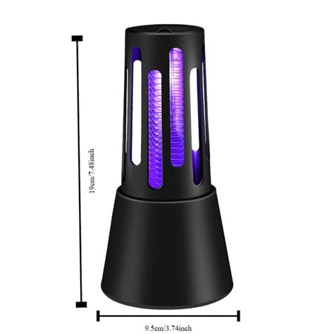 Grey Mosquitoes Killer Lamp Electric Purple Lamp Insect Killer Lamp