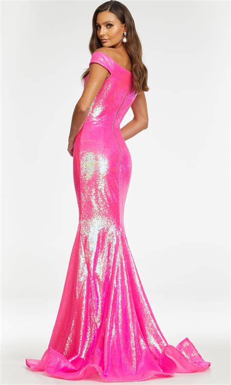 Ashley Lauren 11109 Sequin Mermaid Gown Couture Candy