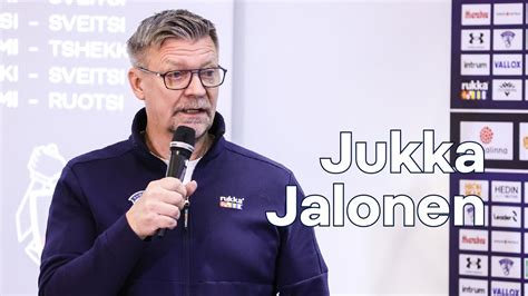 Leijonien Tiedotustilaisuus Jukka Jalonen A Maajoukkue Youtube