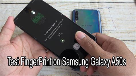 Test Fingerprint On Samsung Galaxy A50s And Samsung A50 Youtube