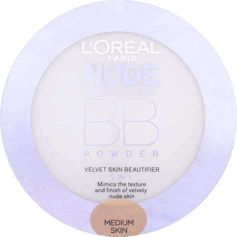 L Oréal Paris Nude Magique BB Powder Medium LOOKFANTASTIC